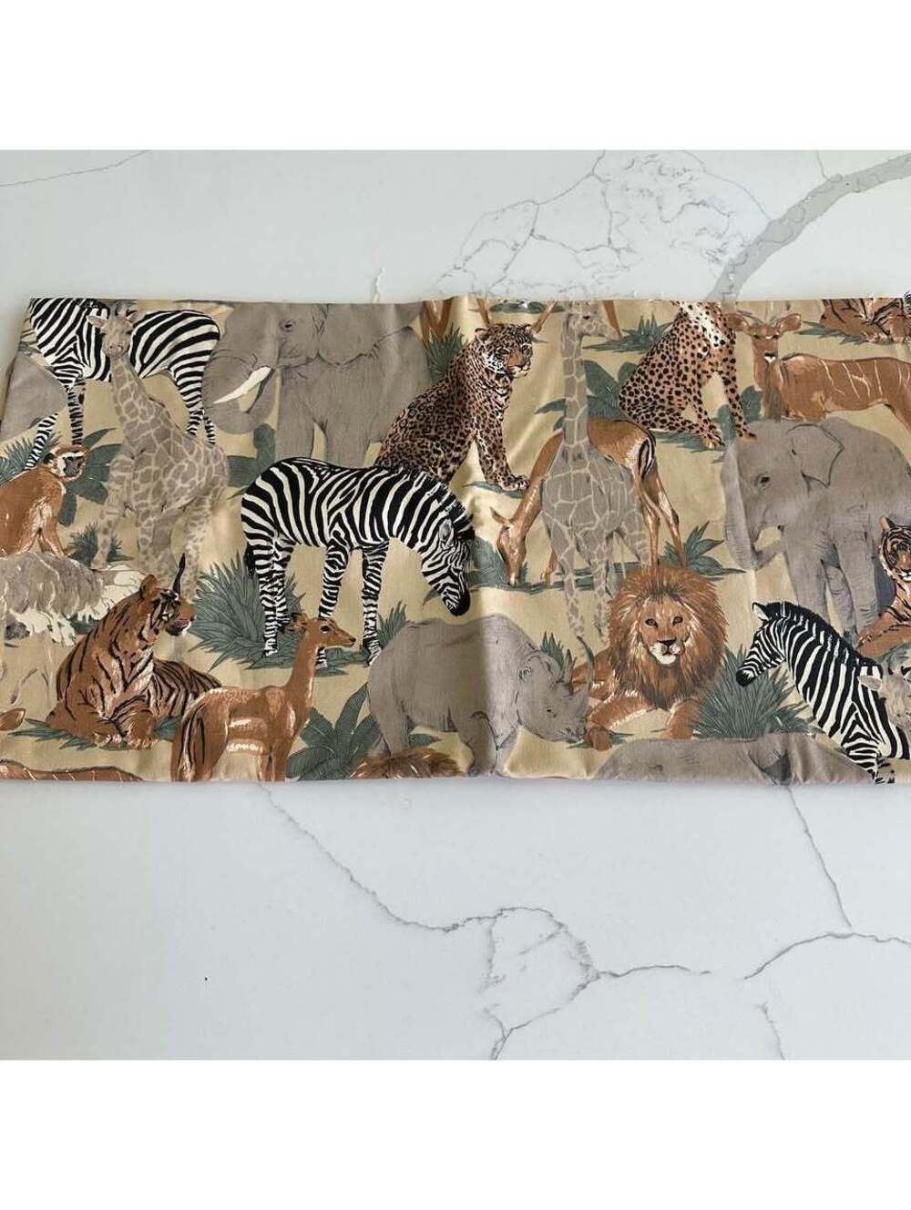 vintage Concord Fabrics heavy cotton safari print